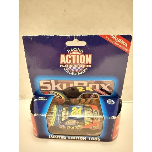 Skybox Jeff Gordon NASCAR Action 1995 DuPont Limited Edition 1:64 Diecast Car 24 - Picture 7 of 7